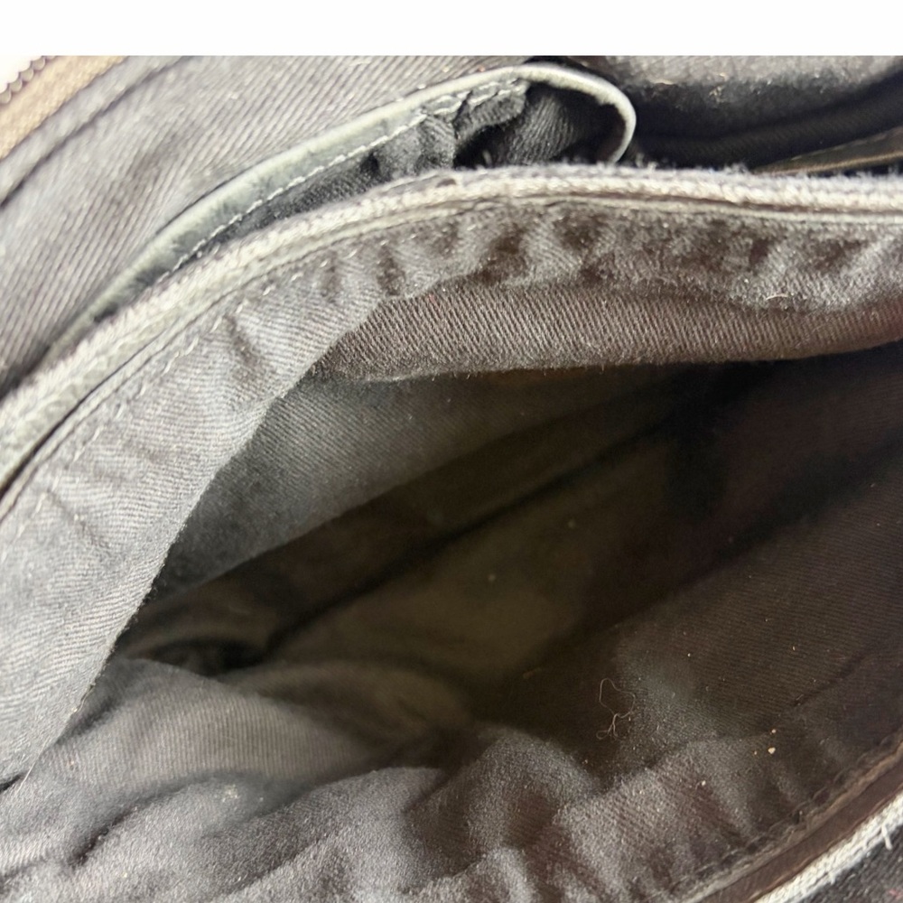 Latico Leather Marcus Crossbody Bag Charcoal - Picture 8 of 12
